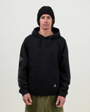 JONES HOODIE TRUCKEE ORG COT STEALTH BLACK