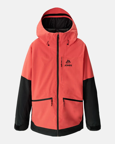 JONES JKT W'S MTN SURF RC DEEP CORAL