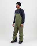 JONES PNT M'S MTN SURF RC BIB MOSS GREEN