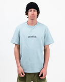 JONES TEE SIERRA ORG COT ARCTIC BLUE