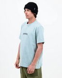 JONES TEE SIERRA ORG COT ARCTIC BLUE