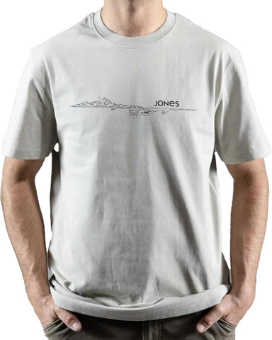 JONES TEE FLAGSHIP ORG COT TEE SMOKE GRAY